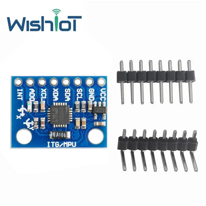 GY-521 MPU-6050 Module 6-Axis Gyro+Accelerometer Sensor for Arduino Drone Robotics Motion Tracking DIY Projects