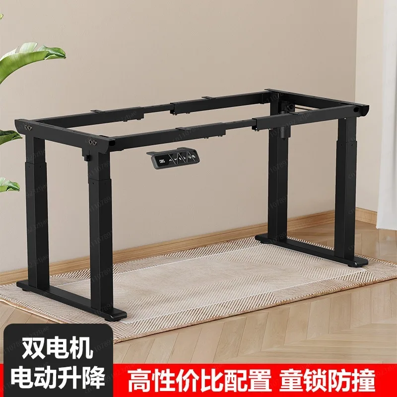 Electric Height Adjustable Desk Frame, Smart Standing Desk Legs for Home Office & Study Table