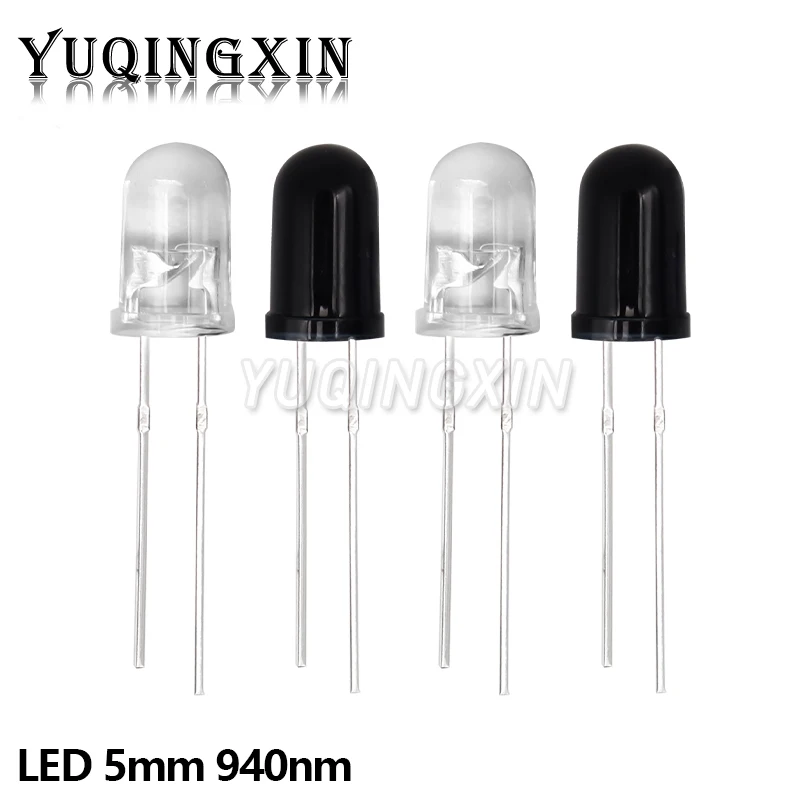 10pairs 3mm 5mm 940nm LED Infrared Emitter and IR Receiver Diode 301A for arduino