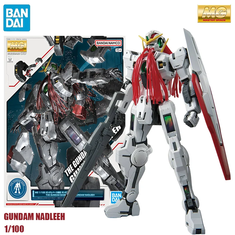 

В наличии BANDAI, основание Gundam Limited MG 1/100, сборные модели GUNDAM NADLEEH Ver. Коллекционные Аниме фигурки героев