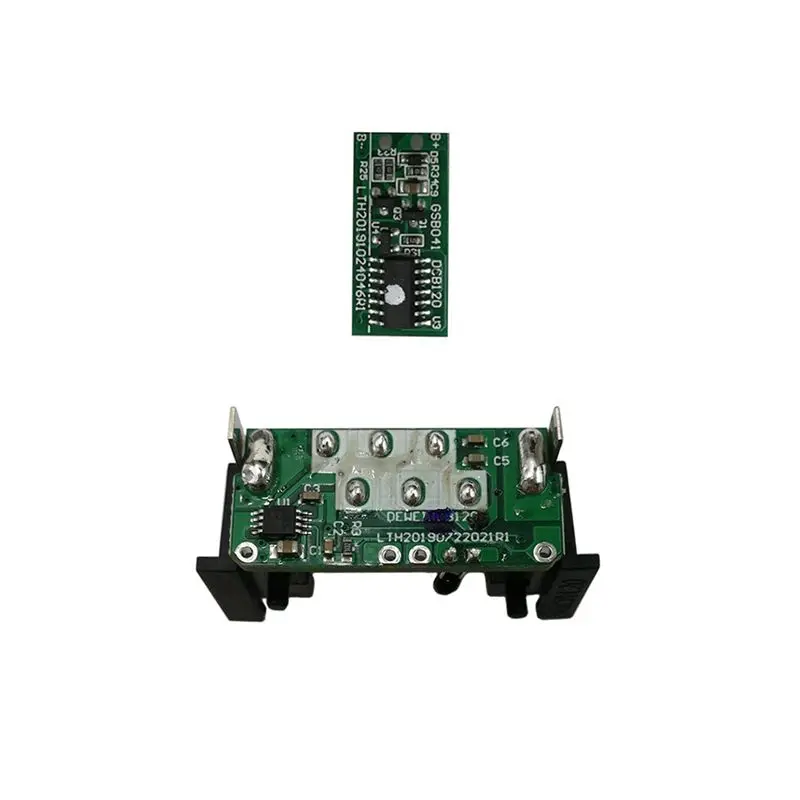 4X DCB120 Battery Plastic Case PCB Charging Protection Circuit Board Box For 10.8V 12V Li- Battery Dcb125