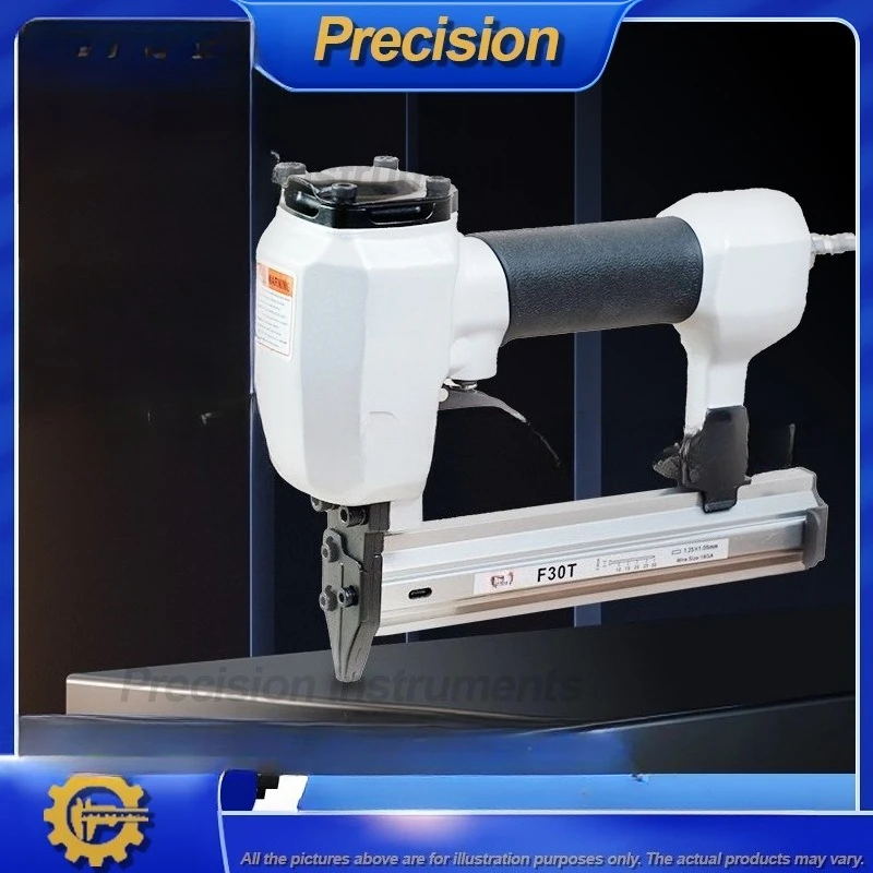 2026 Air Nail Gun for Woodworking Pneumatic Power Tool Heavy Duty Steel Nailer Compatible with Brad Cables Industrial Grade