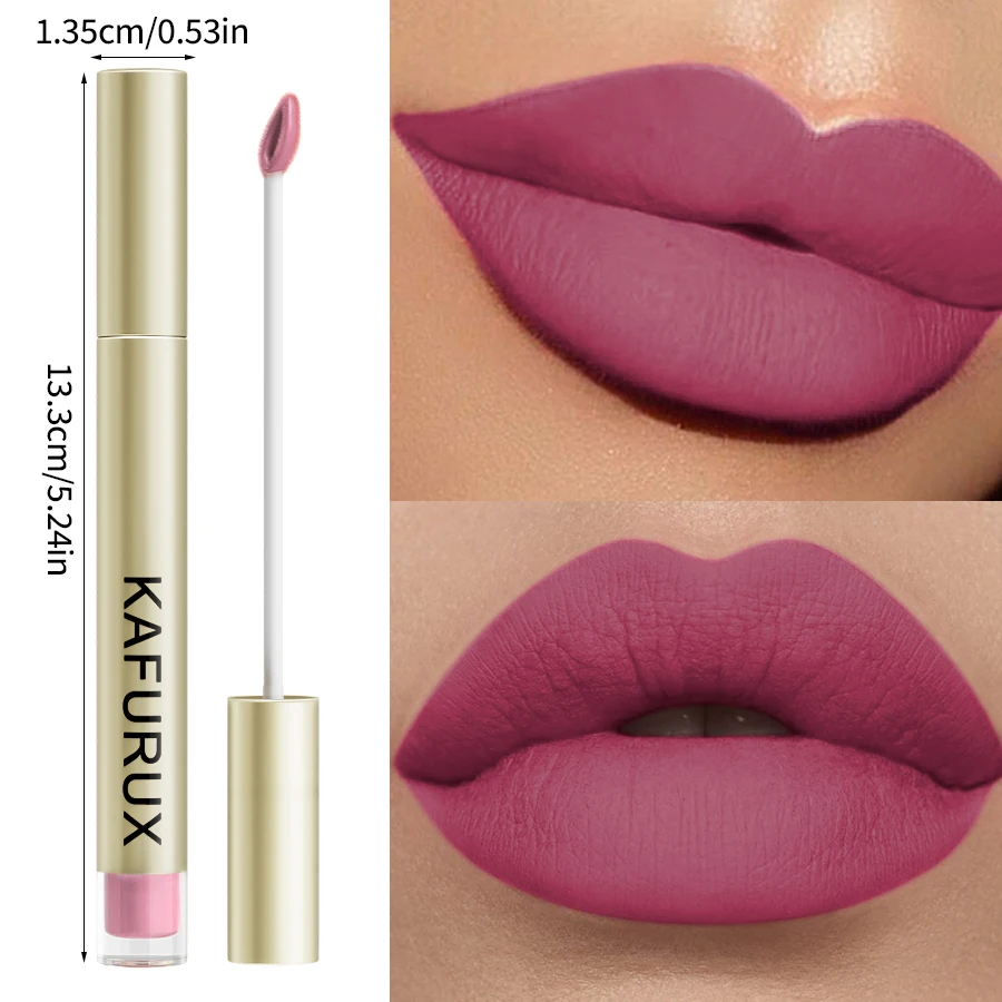 20 cores sexy de longa duração veludo fosco brilho labial batom líquido maquiagem labial vermelho rosa marrom copo antiaderente à prova dwaterproof água esmalte labial