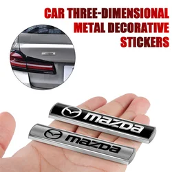 1pc Metal Emblem Car trunk Body Car Fender Decoration Stickers Auto Accessories For mazda Axela Atenza CX-3 CX-5 CX-8 MS demio