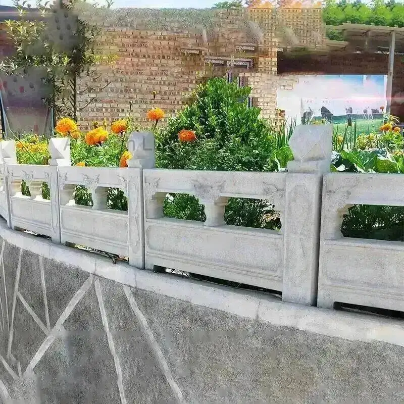 Building Flower Courtyard Cement Bed Model Modern Antique Fence Molds Home Rural Transformation Simple Garden Guardrail Template