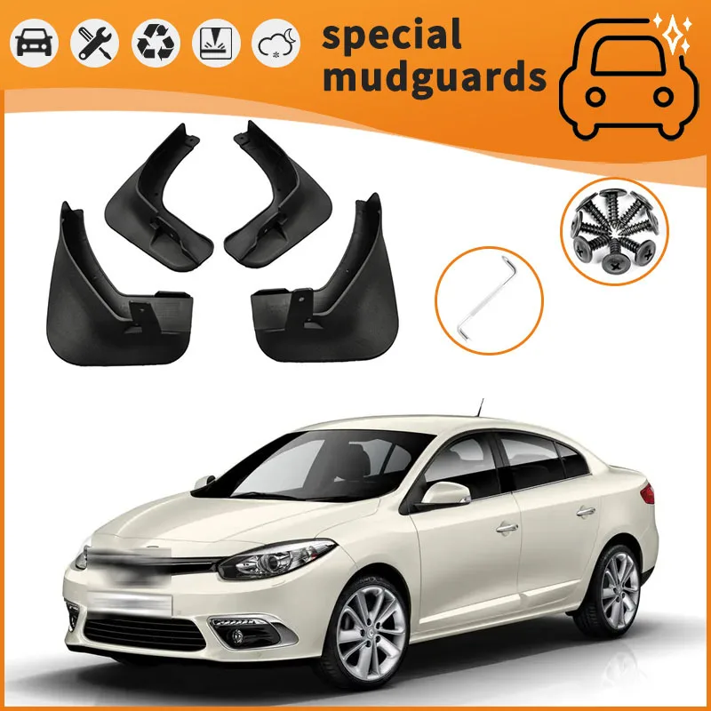 

Suitable for 10-15 Renault Fluence fender car tire anti-splash mudguard skin