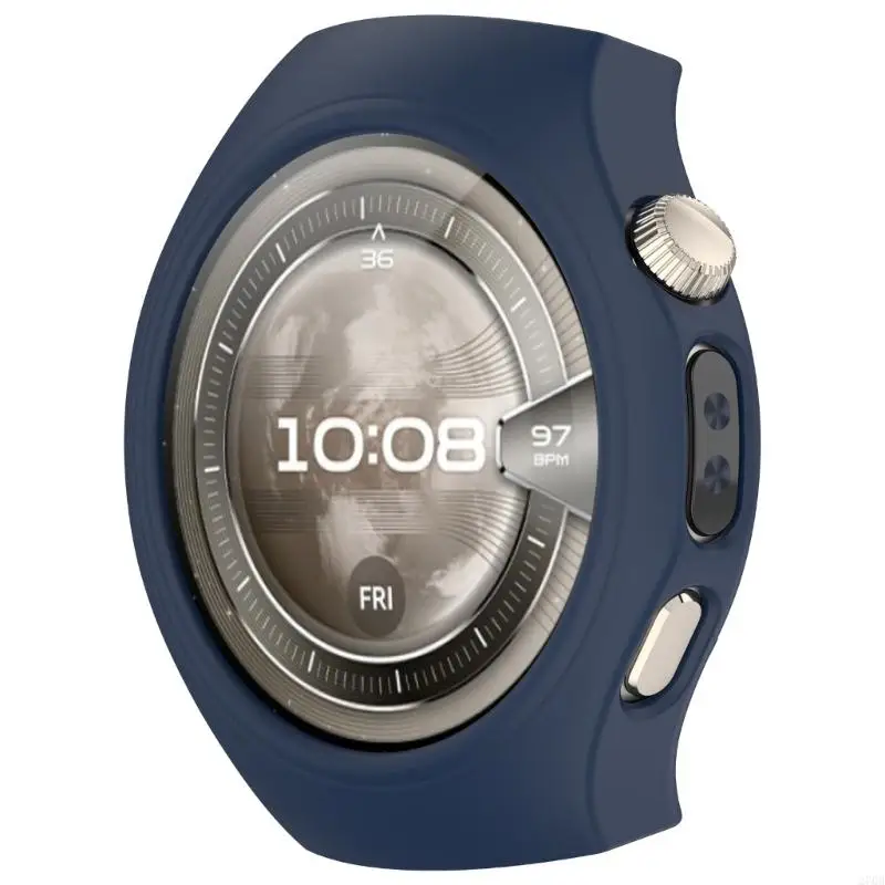 غلاف السيليكون السكن لمشاهدة 5 42 ملم 46 ملم ساعة الذكية إزالة لون متعددة