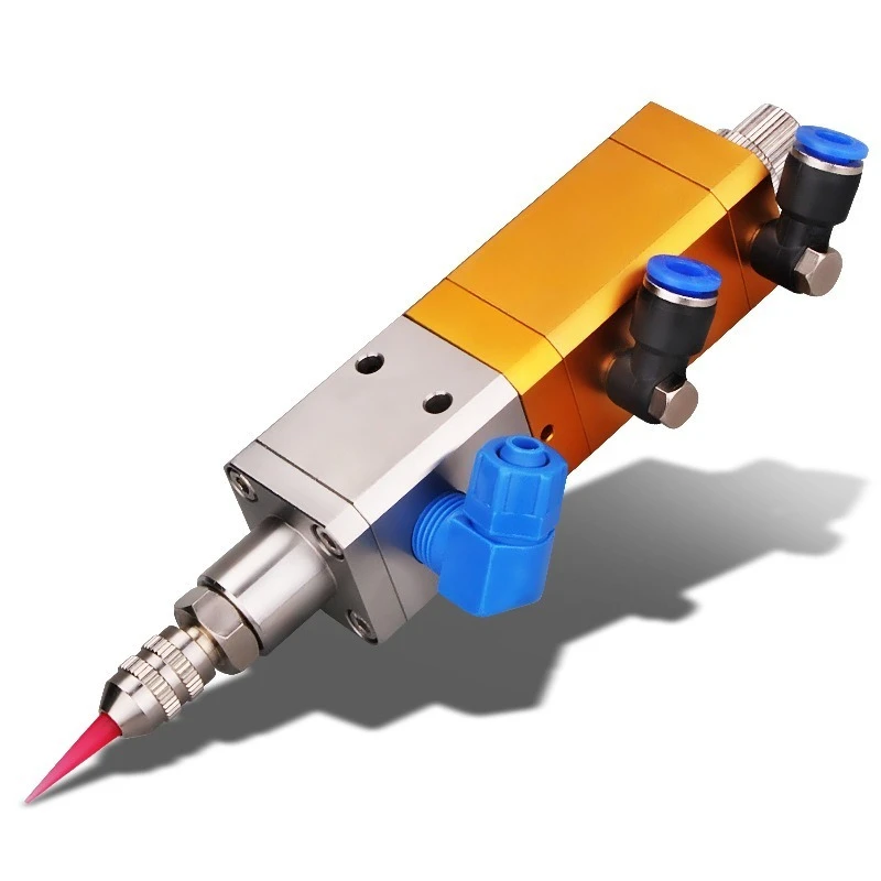 For suction-back precision dispensing valve, lifting pneumatic medium and high viscosity dispensing flow is adjustable