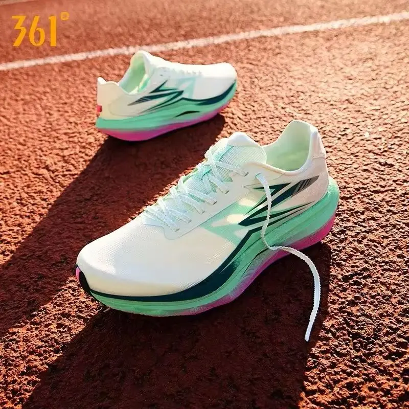 361 Degrees Steed 2026 New Professional Men Marathon Training Shoes Lightweight Rebound Durable Male Running Sneakers 672612203