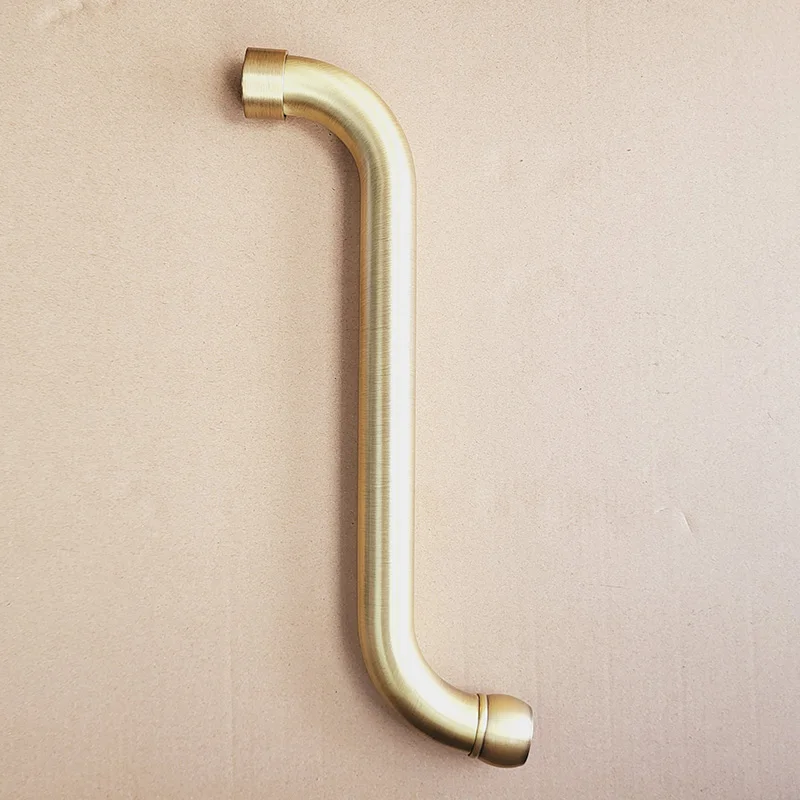 29cm length outlet rotated Brass Body Bathroom Shower Faucet Parts Pipe