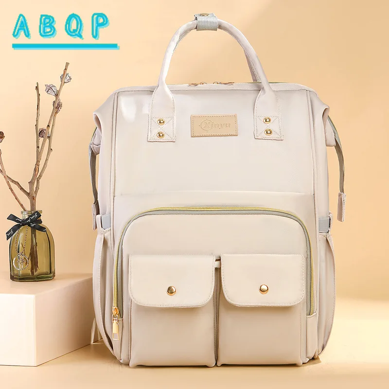 Baby Bag Large Capacity Diaper Bag Backpack Multifunctional Fashionable Baby Diaper Bag Backpack Lightweight and High Quality