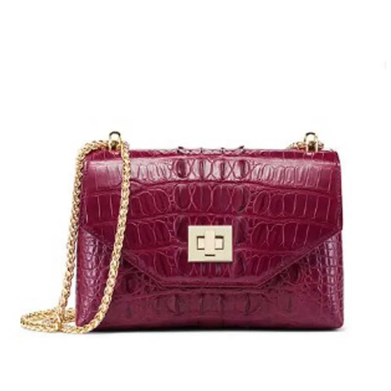 

gete new crocodile lady crossbody women chain bag Fashion leisure for travel vacation business trip
