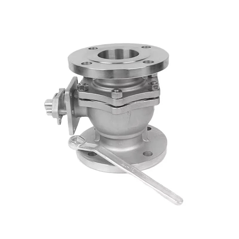Robinet à tournant sphérique WCB à bride en acier inoxydable ASTM à haute température sur mesure, support OEM pour l'eau moyenne