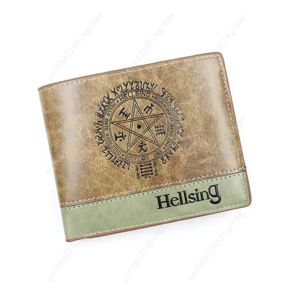 Anime Hellsing Alucard Men Wallets Card Holders Coin Purse