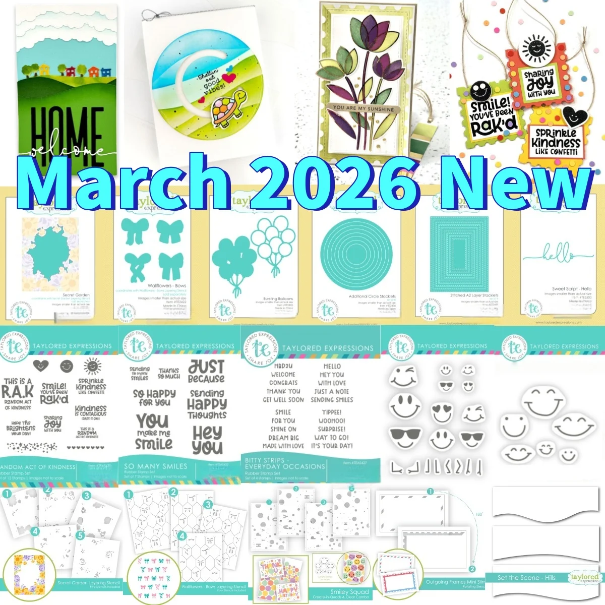

New Garden Balloon Secret Metal Cutting Dies Clear Stamps Stencil for DIY Scrapbook Craft Template Decoration Card March 2026