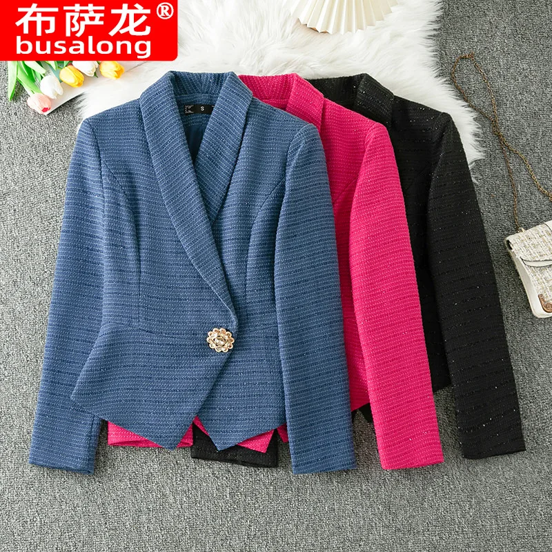 

New Stylish Fashion Suit Casual Women's Long Sleeve Professional Blazer Formal Jacket Workwear3306