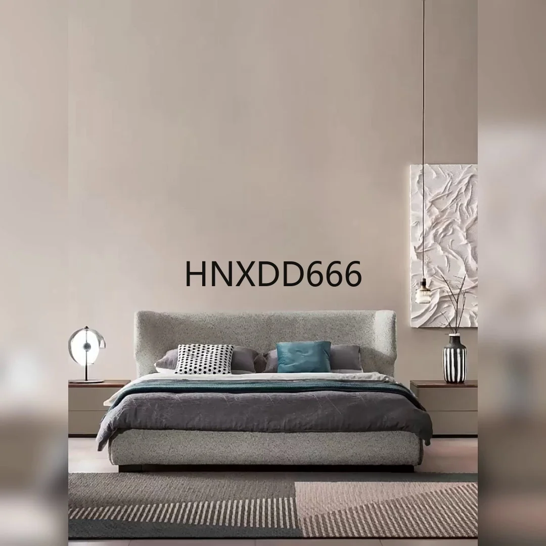 Bedside table household high-end saddle leather