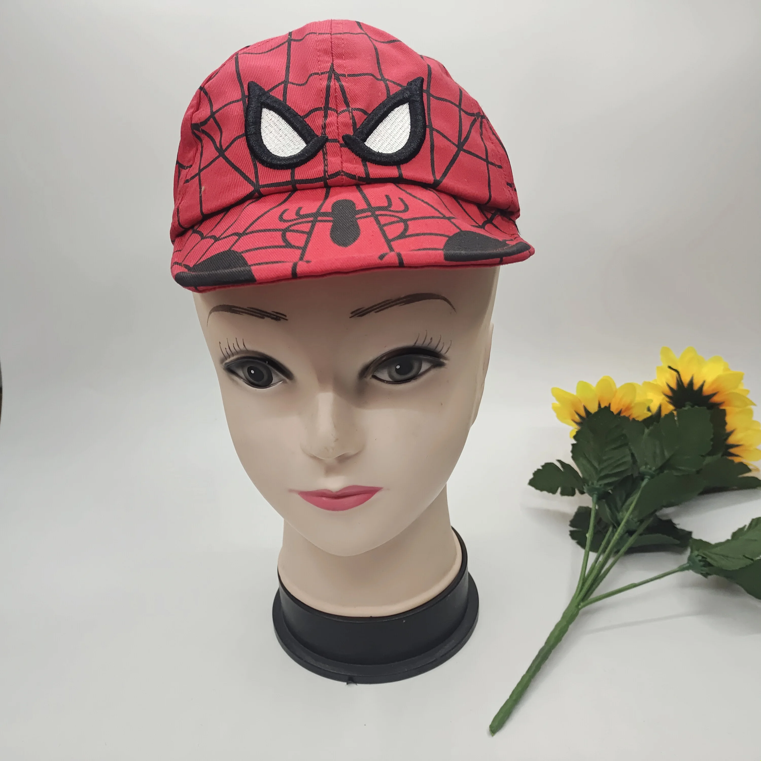 FreeShipping Cosplay Anime Child Cap Spider Headgear Accessories Hat Perform Gifts Dance Party Cute Small