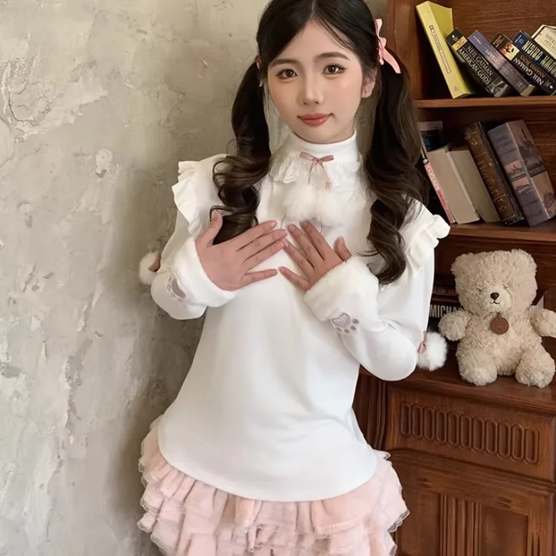 Autunno Donna Kawaii Lolita Ru - Embroidery Love recensione e prezzo