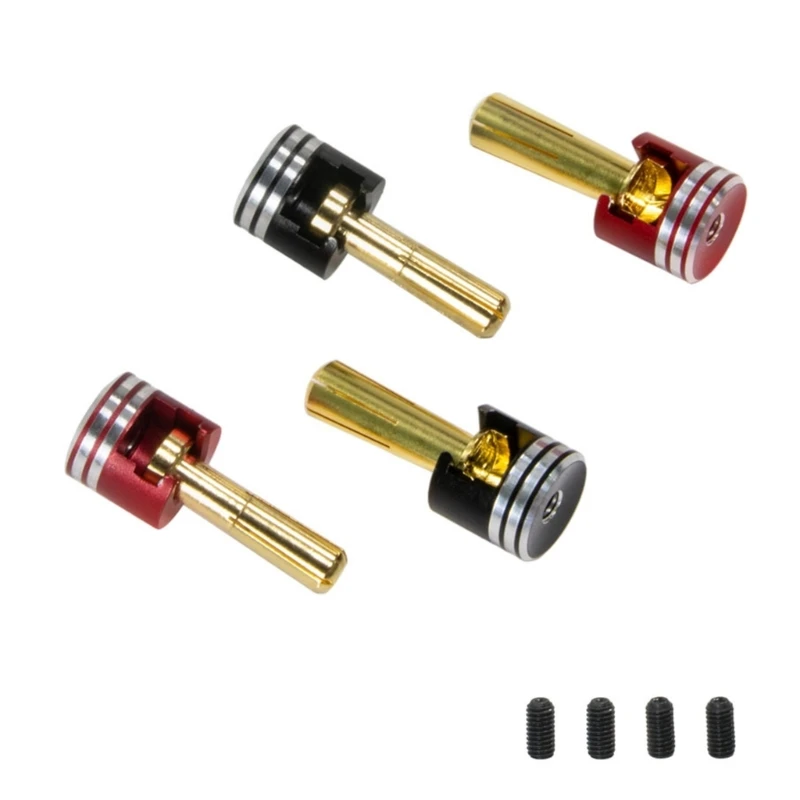 

Remote Control Crawler Car Battery Connector Plugs Aluminum Alloy and Brass