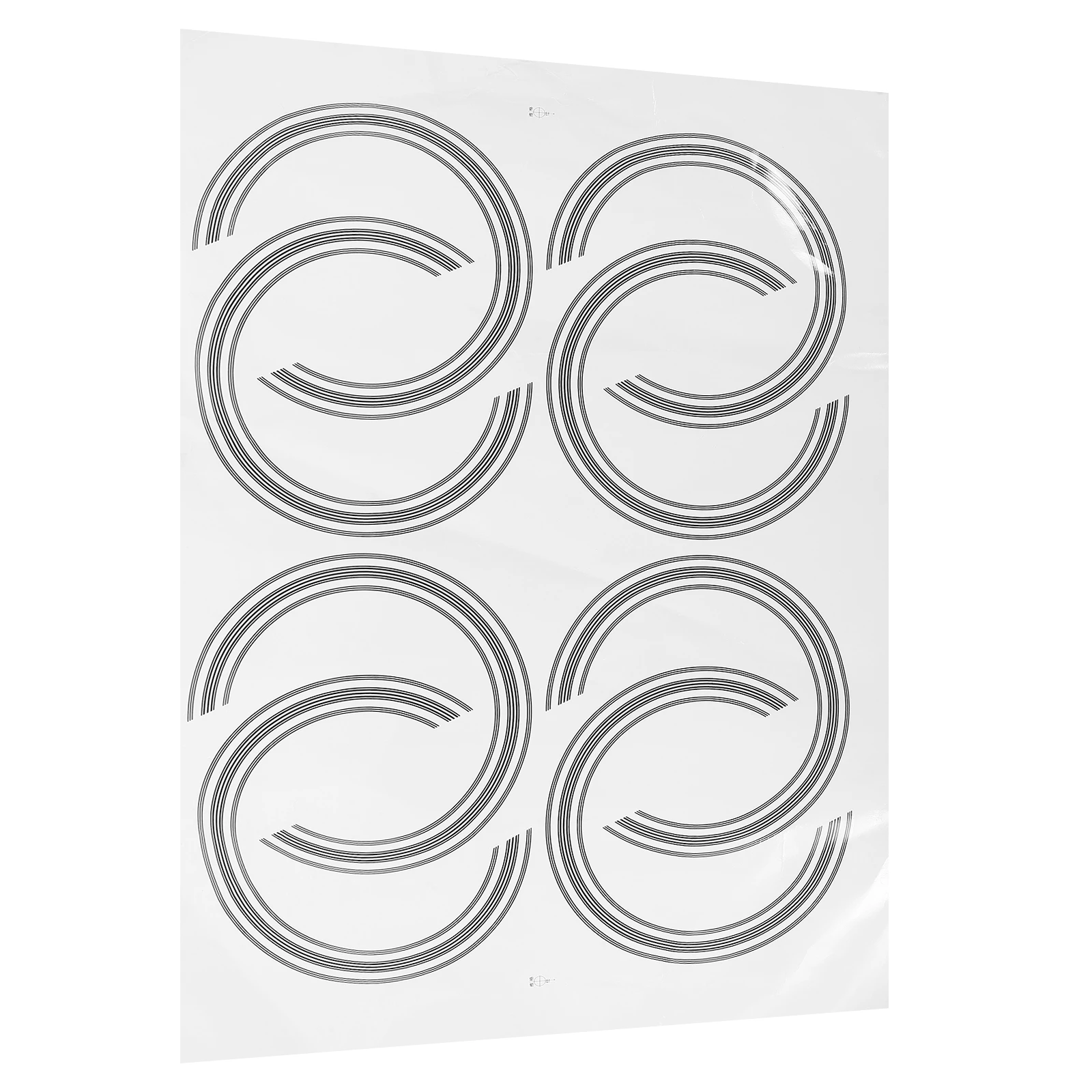 

8 Pcs Guitar Oral Flower Sticker Sound Hole Decal Inlay Stickers Cover Applique Acoustic Soundhole Door Paper