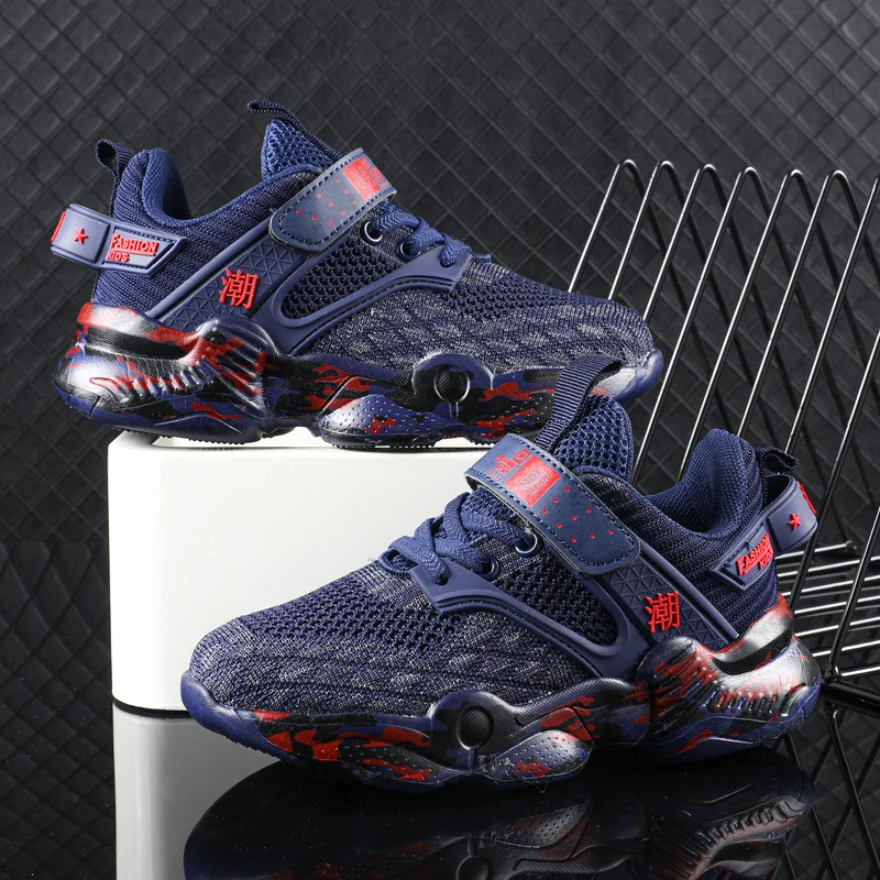 

Детская летняя спортивная обувь, детские кроссовки с полой сеткой, дышащие легкие кроссовки для бега для мальчиков и девочек, кроссовки для бега Tenis Infantil