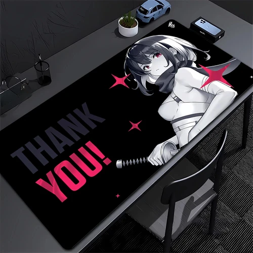 Imagen 2 del producto Alfombrilla de ratón XXL Yuki AIM, alfombrilla de ratón para juegos, bonita alfombrilla de mesa avanzada de Chica de Anime, alfombrilla de ratón, alfombrilla de mesa de juego profesional e-sports