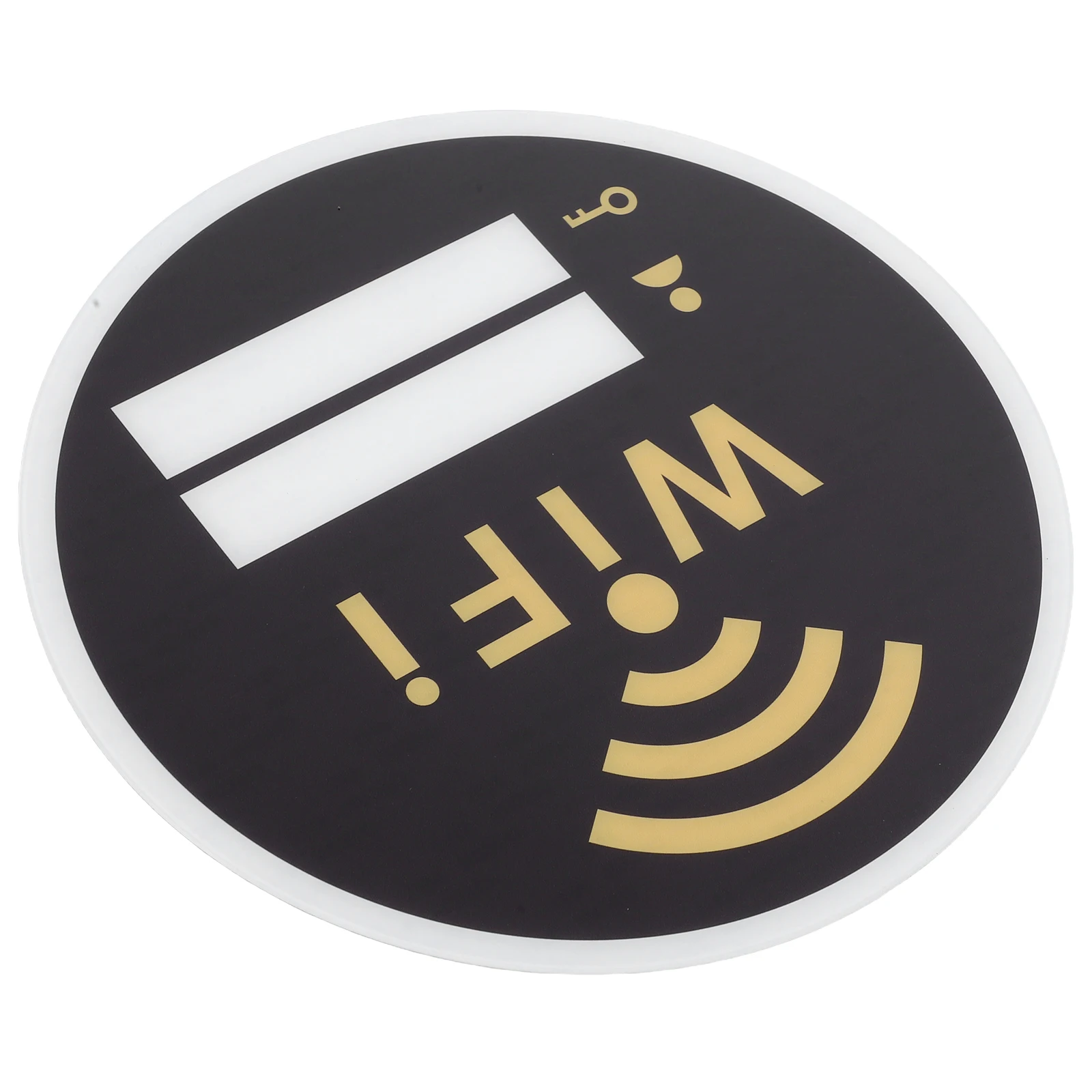 

Wifi Acrylic Sign Wall Sticker Hotel Wlan Signs Password Reminder Restroom Decor Home Office Public Toilet Scenic Spot Gift