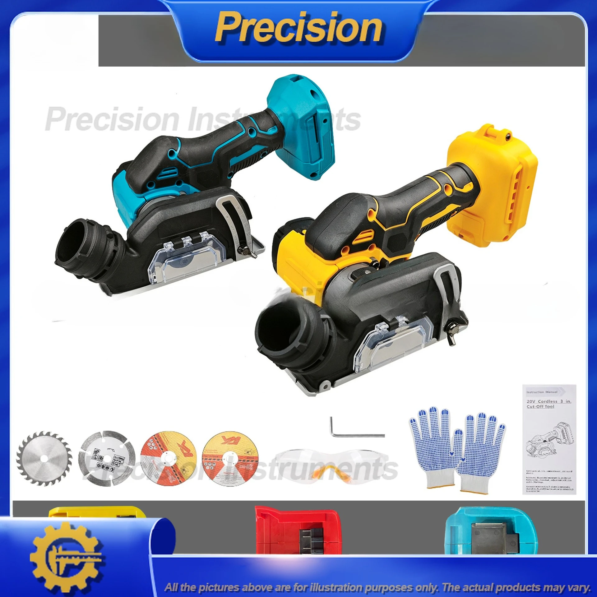 2026 Mini Electric Saw 21V Lithium Battery Powered 3 Inch Portable Cutting Tool for Wood and Metal Lightweight Compact Design