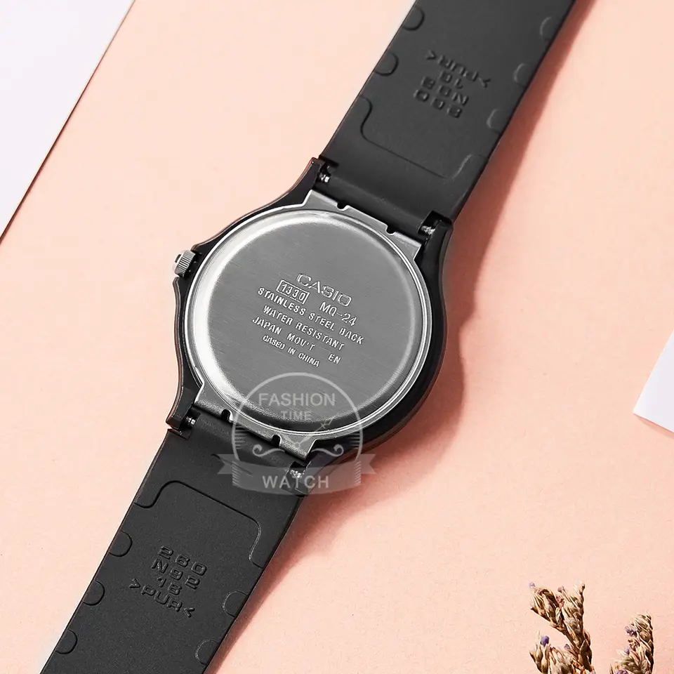 ساعة Casio رجالية فاخرة مقاومة للماء حتى 30 متر مع تصميم عسكري - 5