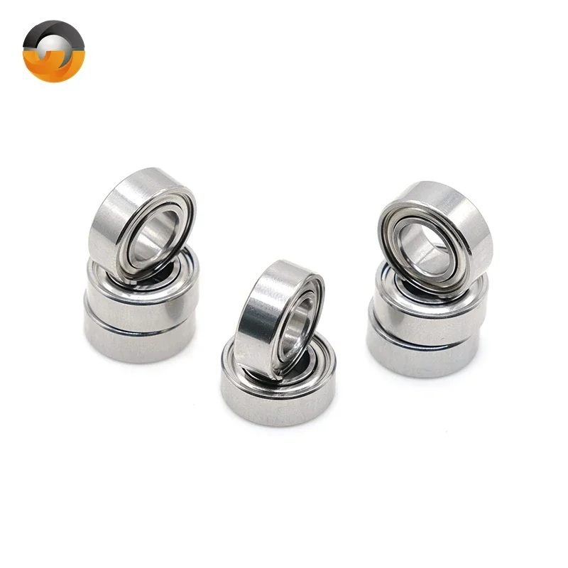 4Pcs 687ZZ 7x14x5 mm Deep Groove Ball Bearing  Mini Bearing 687