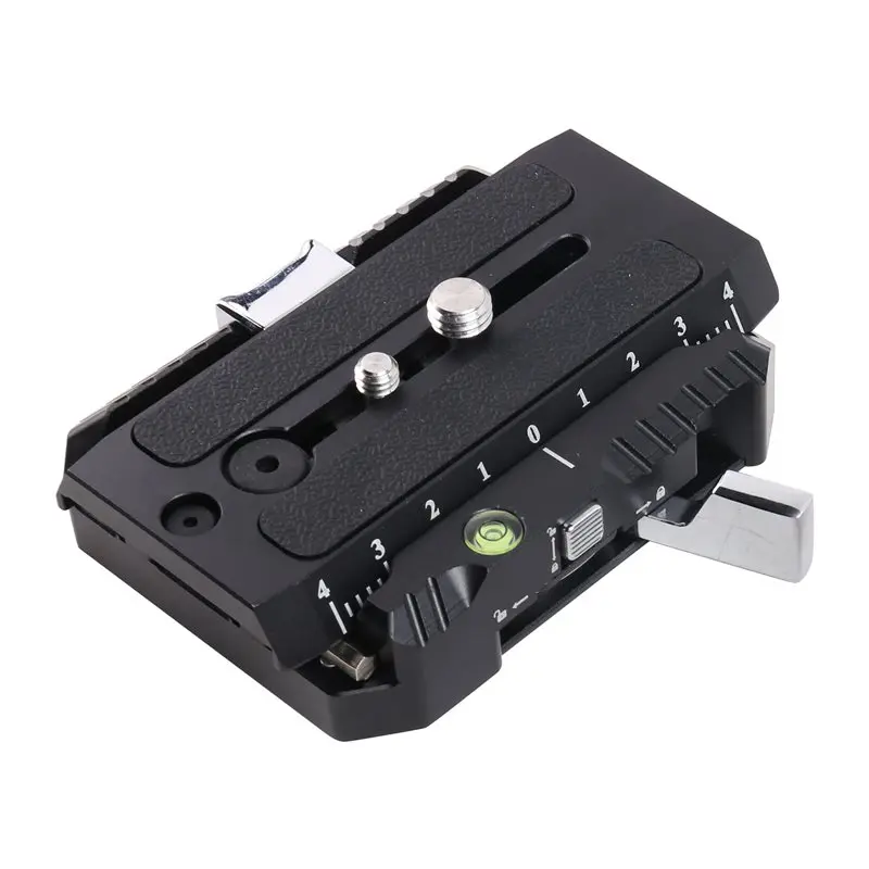 [NEW!A25P】 QR Plate Q50 100Mm Universal Quick Release Plate Kit For Manfrotto 501/502 For DJI Gimbals Camera Mount