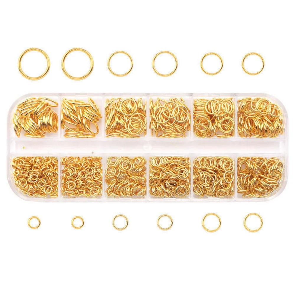 1050Pcs Plated Colo…