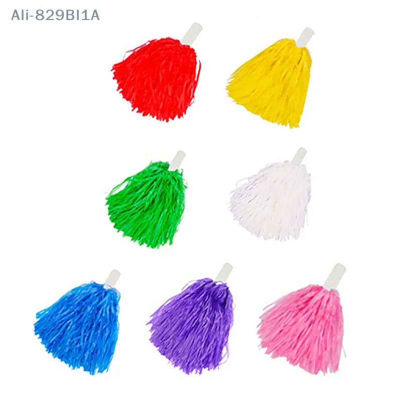 Forniture per partite sportive da ballo e decoratore per concerti vocali Cheerleading tifo Flower Ball Pom Poms