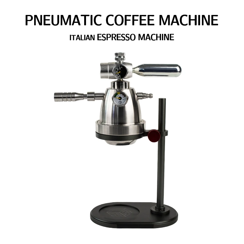 Coffee Camping Portable Espresso Maker Pneumatic Espresso Air Pump 9Bar Pressure Extraction For Outdoor Semi-Auto Coffee Machine