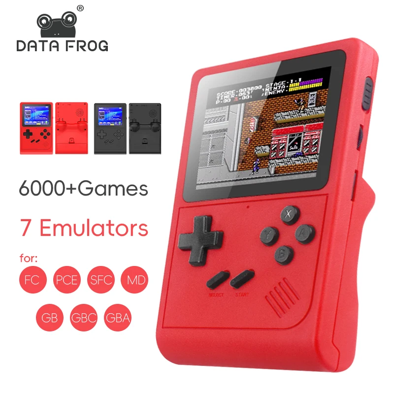 Handheld Game Console Portable Retro Mini Video Game for NES/SNES/GBA Emulators Consoles for Gameboy Player GB300 Kid Gift