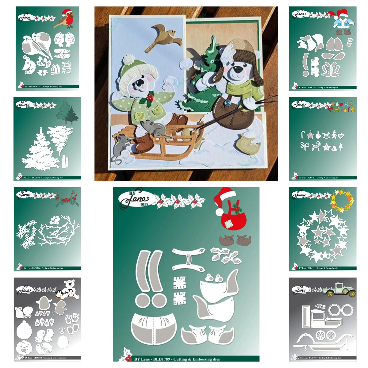 

2025 September New Robin Seal and Ice Floe Balloon Metal Cutting Dies for DIY Scrapbooking Handmade Photo Album Diary Christmas