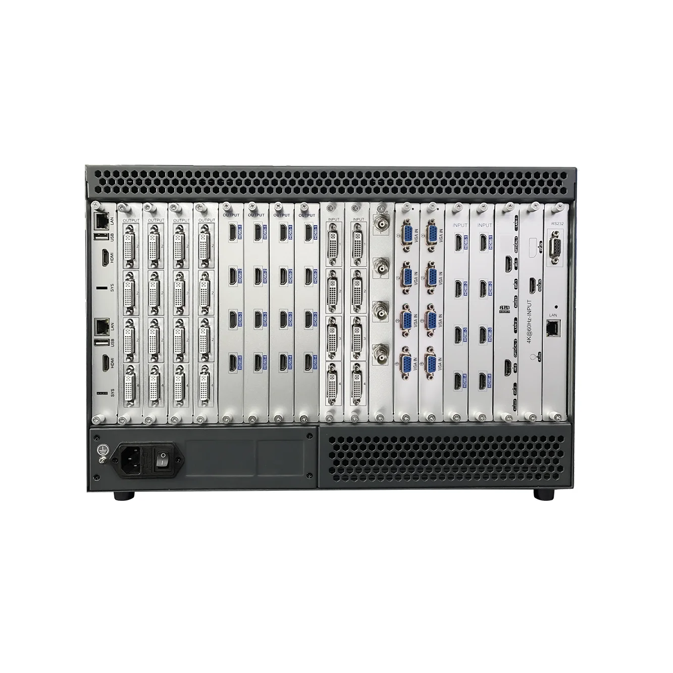 Processor Video for Exhibition Large-Scale Video Wall Professional HDM I DVI VGA SDI Video Controller Led Processor 4K