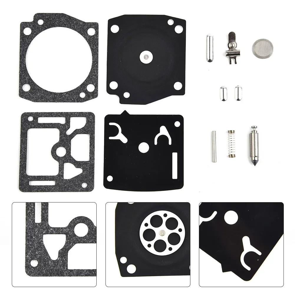 Carburetor Repair Kit For 340 345 346 350 351 353 Gasket Diaphragm Chainsaw Repair Parts For JTrimmer Kit