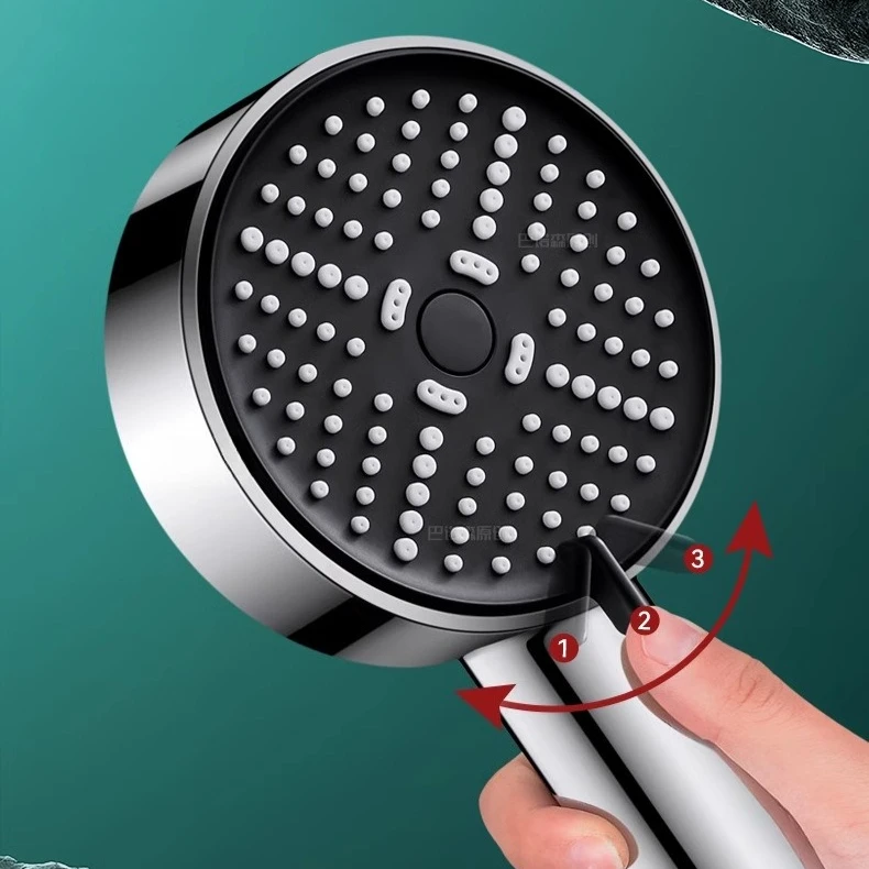Super High-pressure Shower Head, Shower Faucet, Household Bath Faucet, Pressure-enhanced Shower Head, Bathroom Spray Head