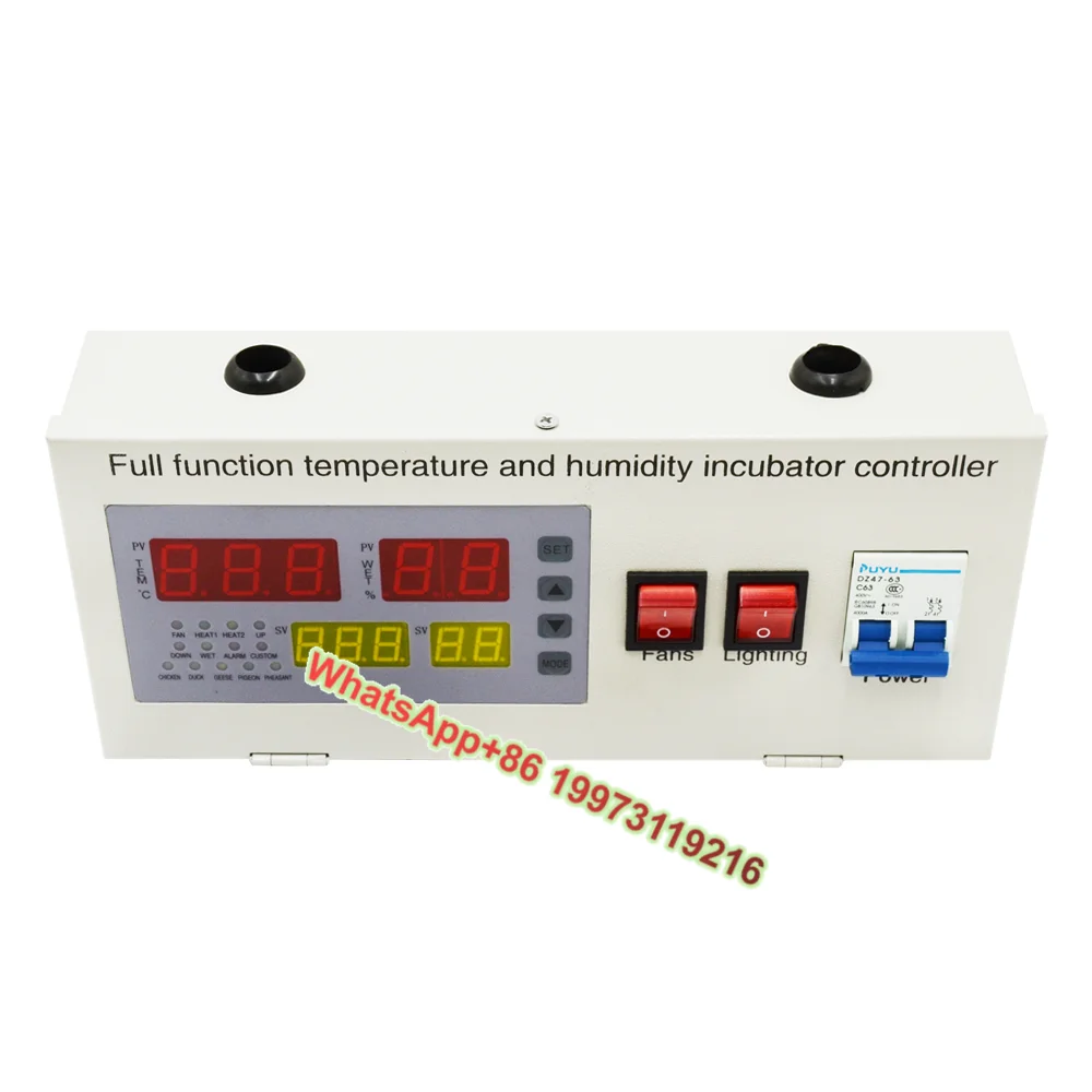 

Automatic Egg Turning Control Panel Temperature Controller India Incubator Controller with Sensors