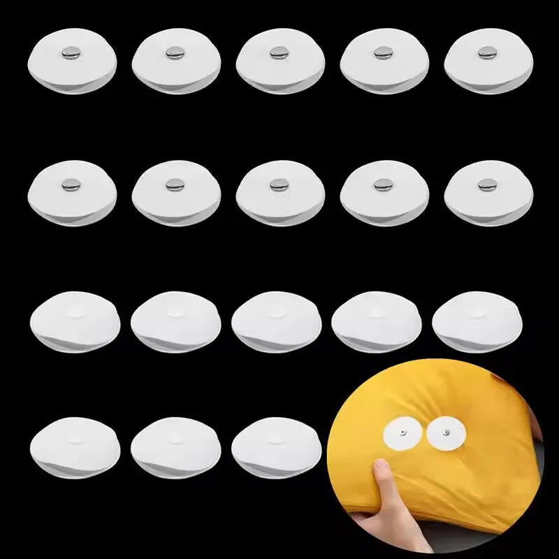

20PCS Duvet Cover Snaps Clips Metal/plastic Snaps Buckle Inside Duvet Iron On Fasteners Corner Keepers Holds Clip In Place