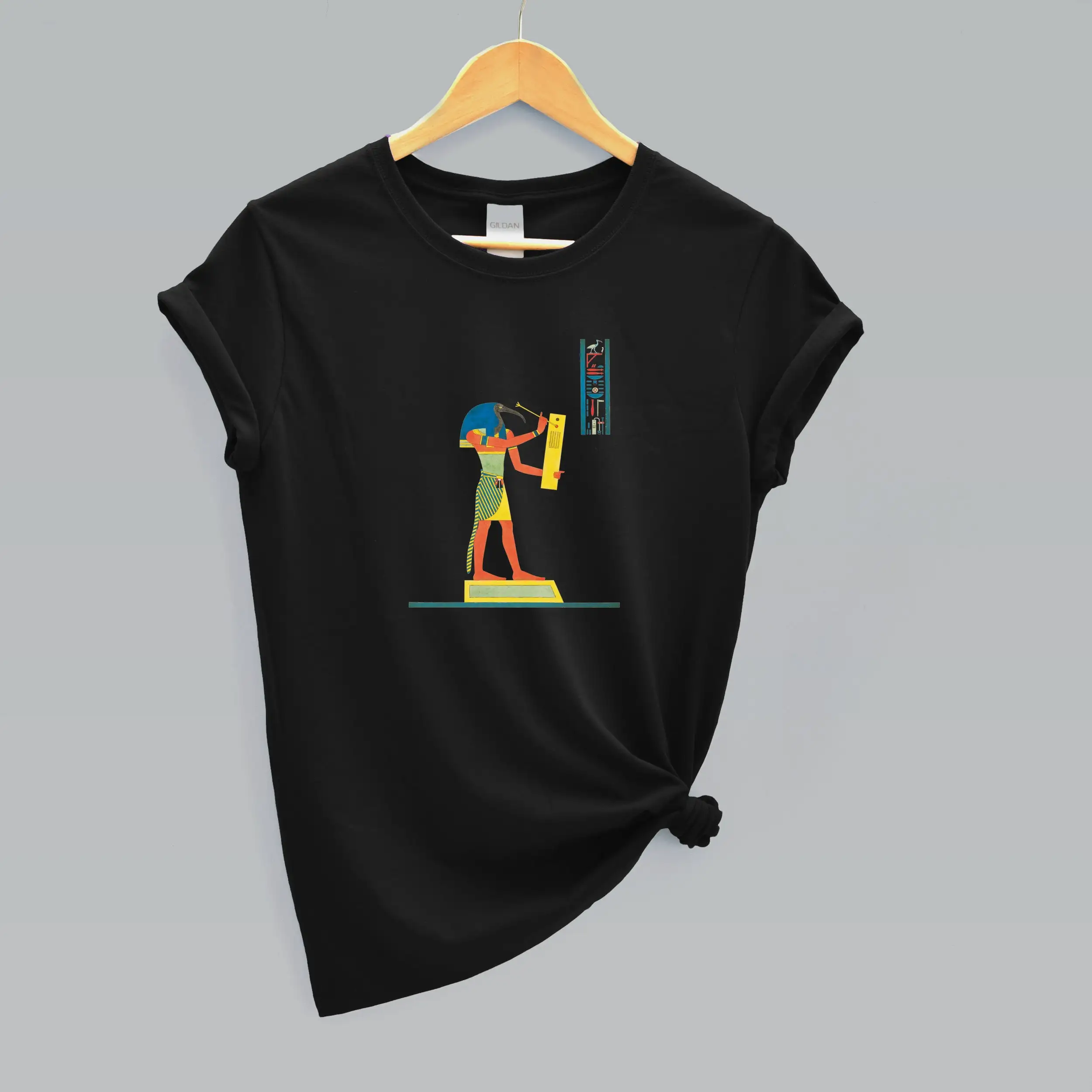 Ancient EgypT T Shirt Thoth Hieroglyphics Egyptian hieroglyphs History Idea Kemetic