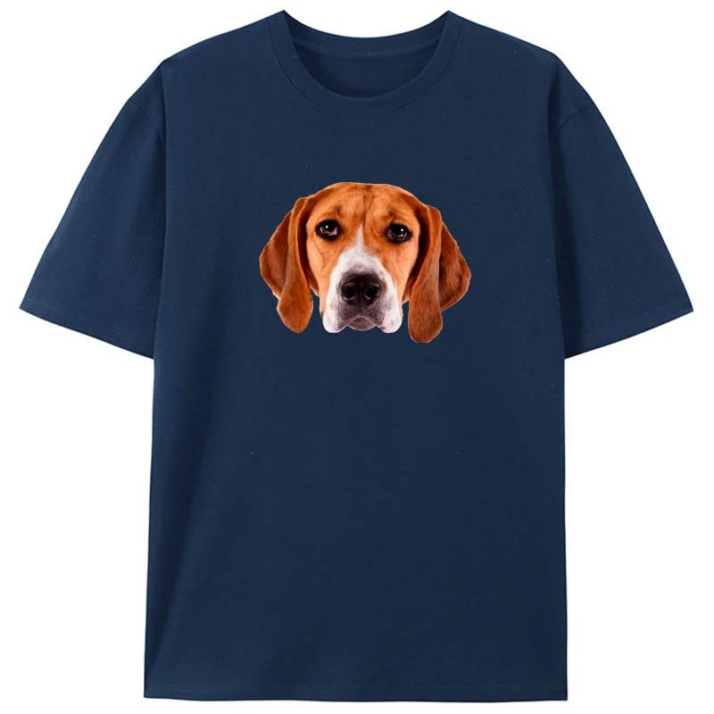

Men tshirt Beagle Face Cute Shirt For Men Women cool Printed T-Shirt tees top