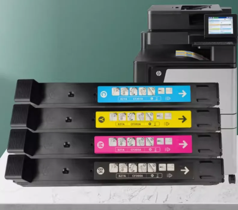 Cartucho de tóner 827A CF300A CF301A CF302A CF303A para HP Color LaserJet Enterprise MFP M880z M880z + M880 HP828A 29,5 K 32 K