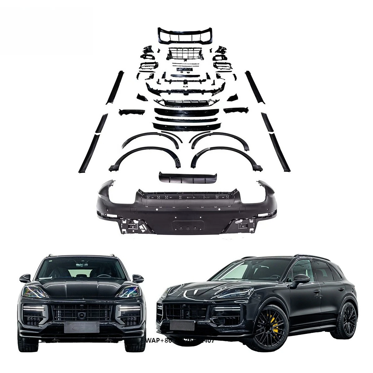 

For 9Y0.2 Type 2024+ Upgrade to Turbo GT Body Kits Front Rear Bumper Side Skirt Perfect Decoration