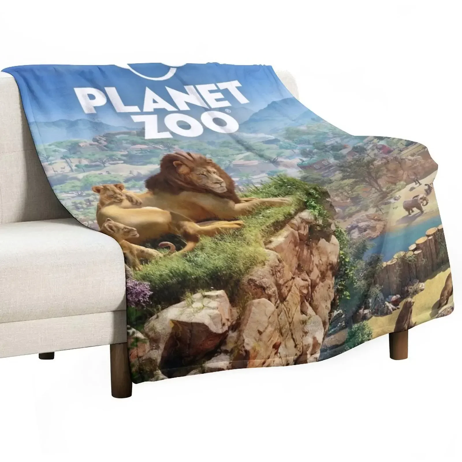 

Planet zoo Throw Blanket Bed Fashionable For Baby Shaggy Sofa Blankets