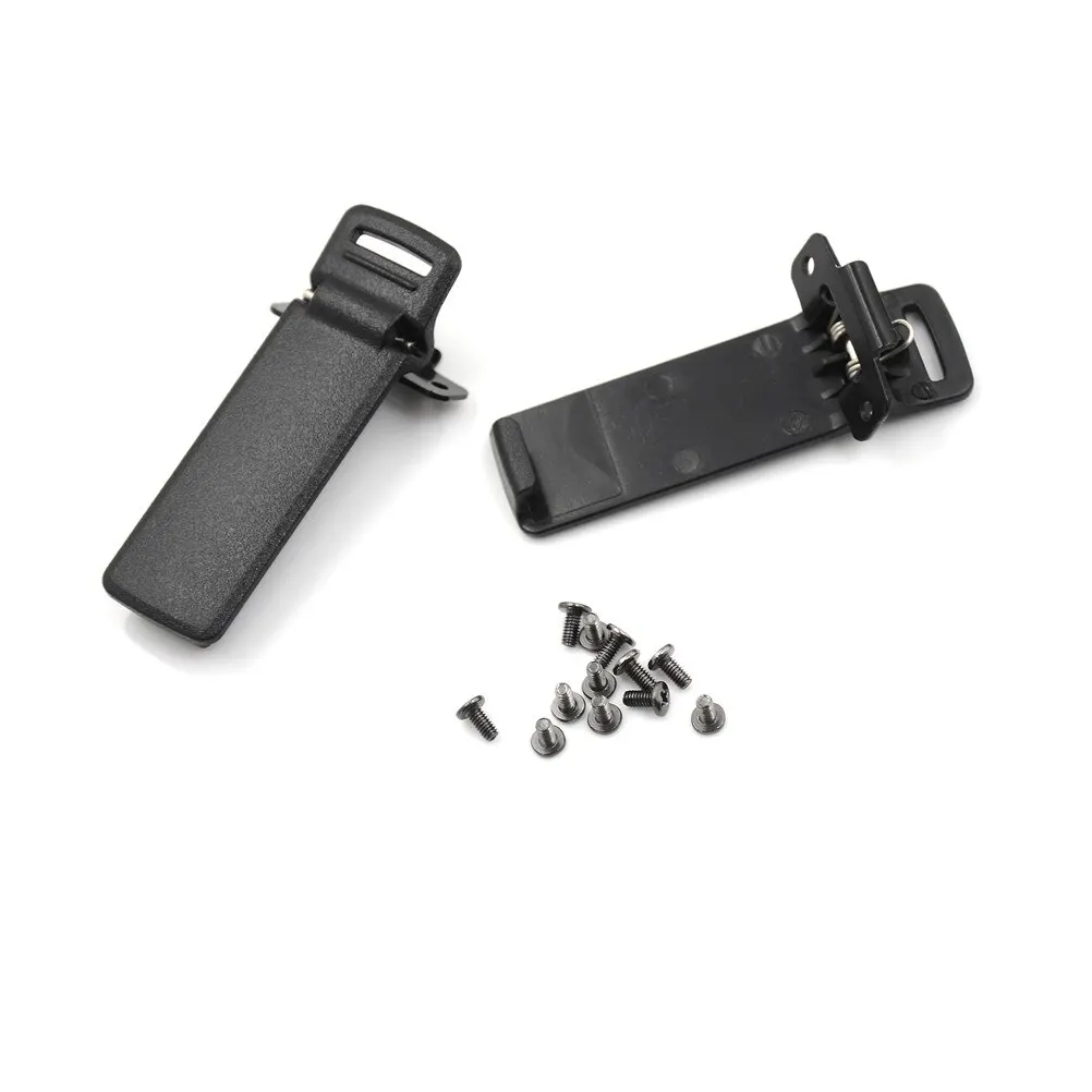 2Pcs Walkie Talkie Spare Part Back Belt Clip For Baofeng UV-5R 2-way Radio UV5R Radio Accessories