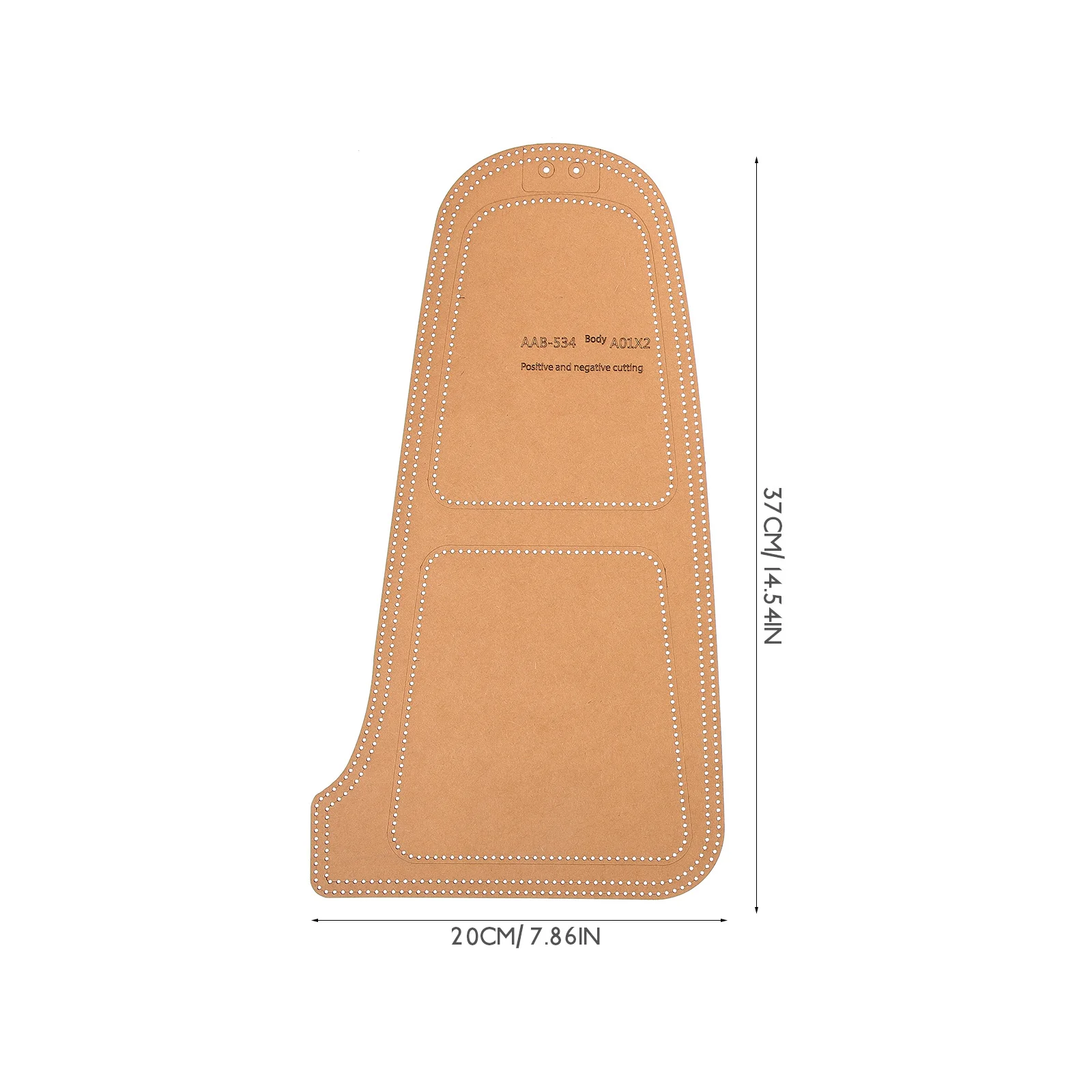 

1Set DIY Chest Bag Template Patterns Crossbody Bag Production Stencils Craft Accessories Patterns Templates