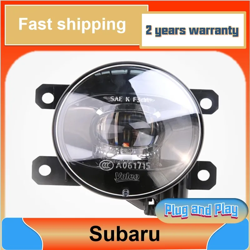 Car Styling for Subaru BRZ Fog Light XV Impreza Forester Fog Light Auto Angel Eye Fog Lamp DRL